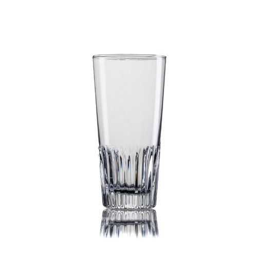 Beer glass Gaetan with a capacity of 40 cl. and ribbed underside